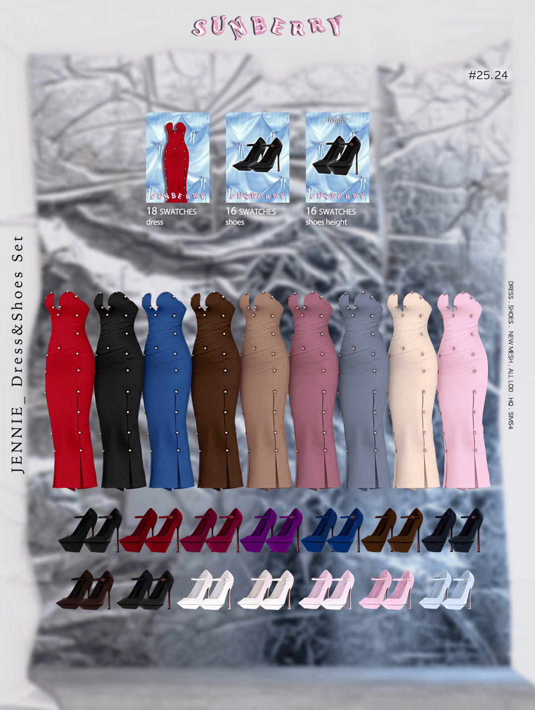 Галерея мода Платье и туфли Jennie Dress #3